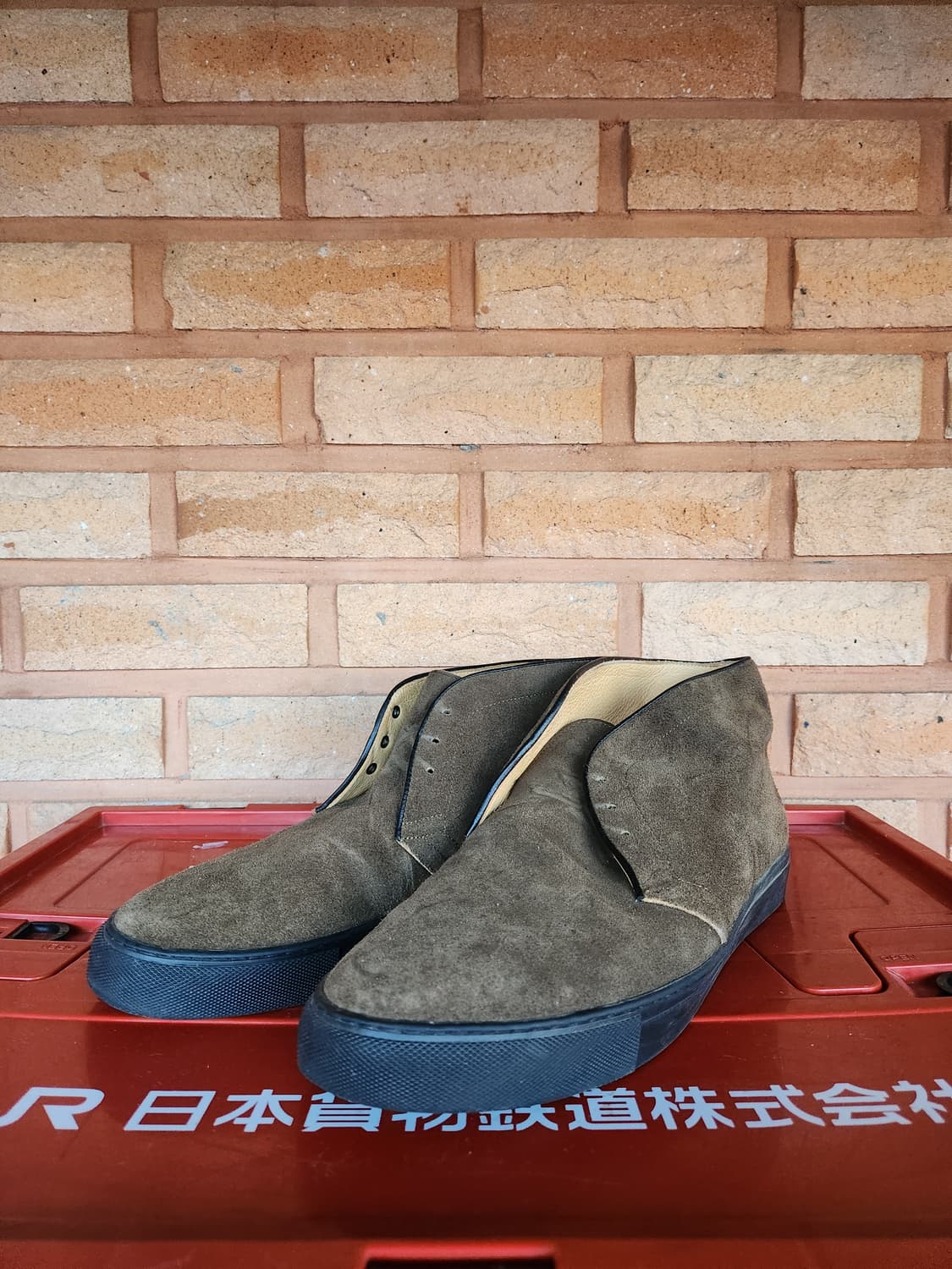 Route one 루트원 슈즈 스티브 맥퀸 처카부츠 상품이미지1