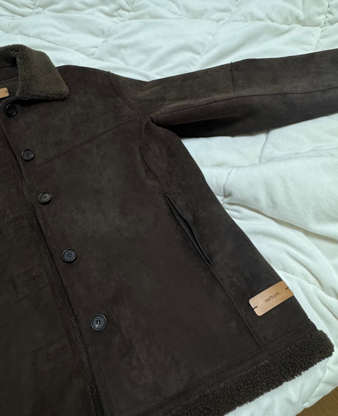 (verbom) Reversible Suede Mustang_다크브라운 상품이미지4