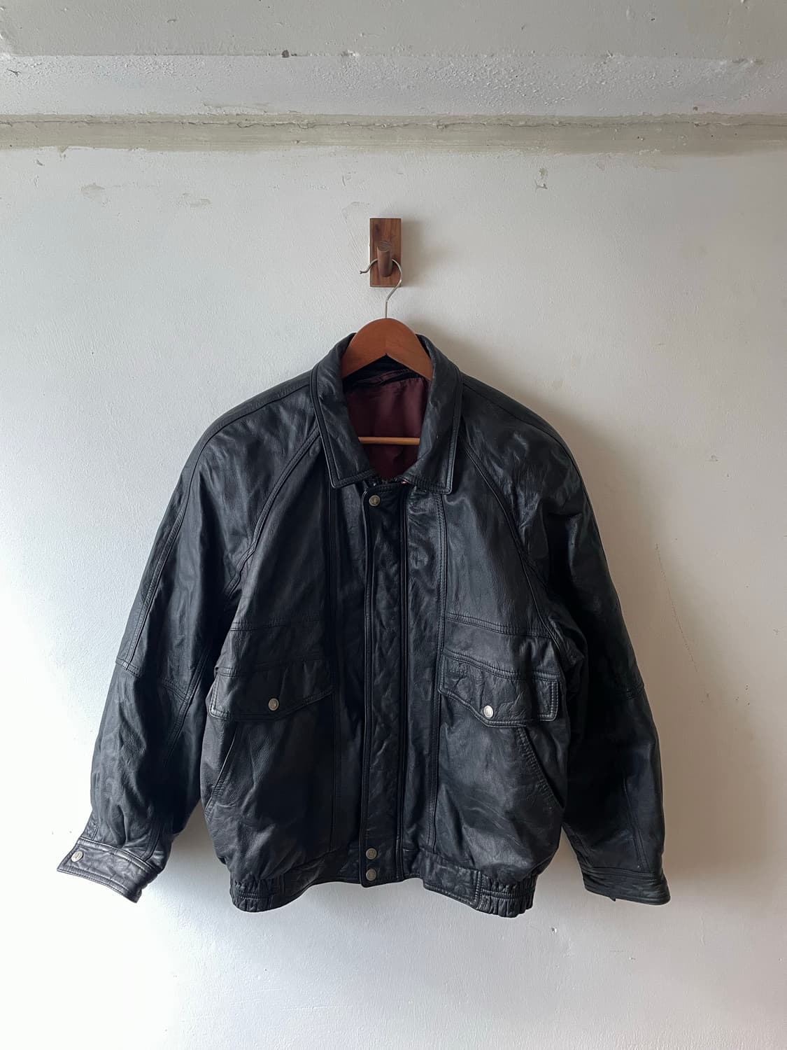 Vintage London Fog Cow Leather jacket 상품이미지1