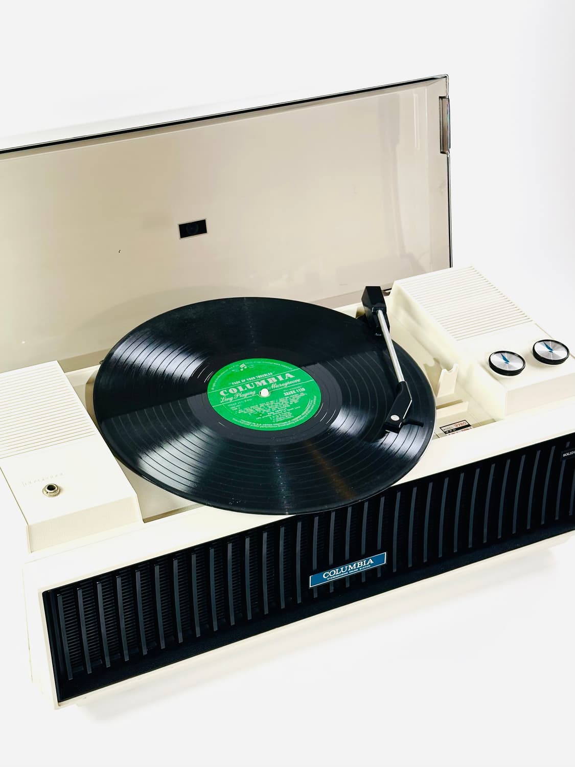 1970s 콜롬비아 진공관 앰프 스테레오 턴테이블 상품이미지1