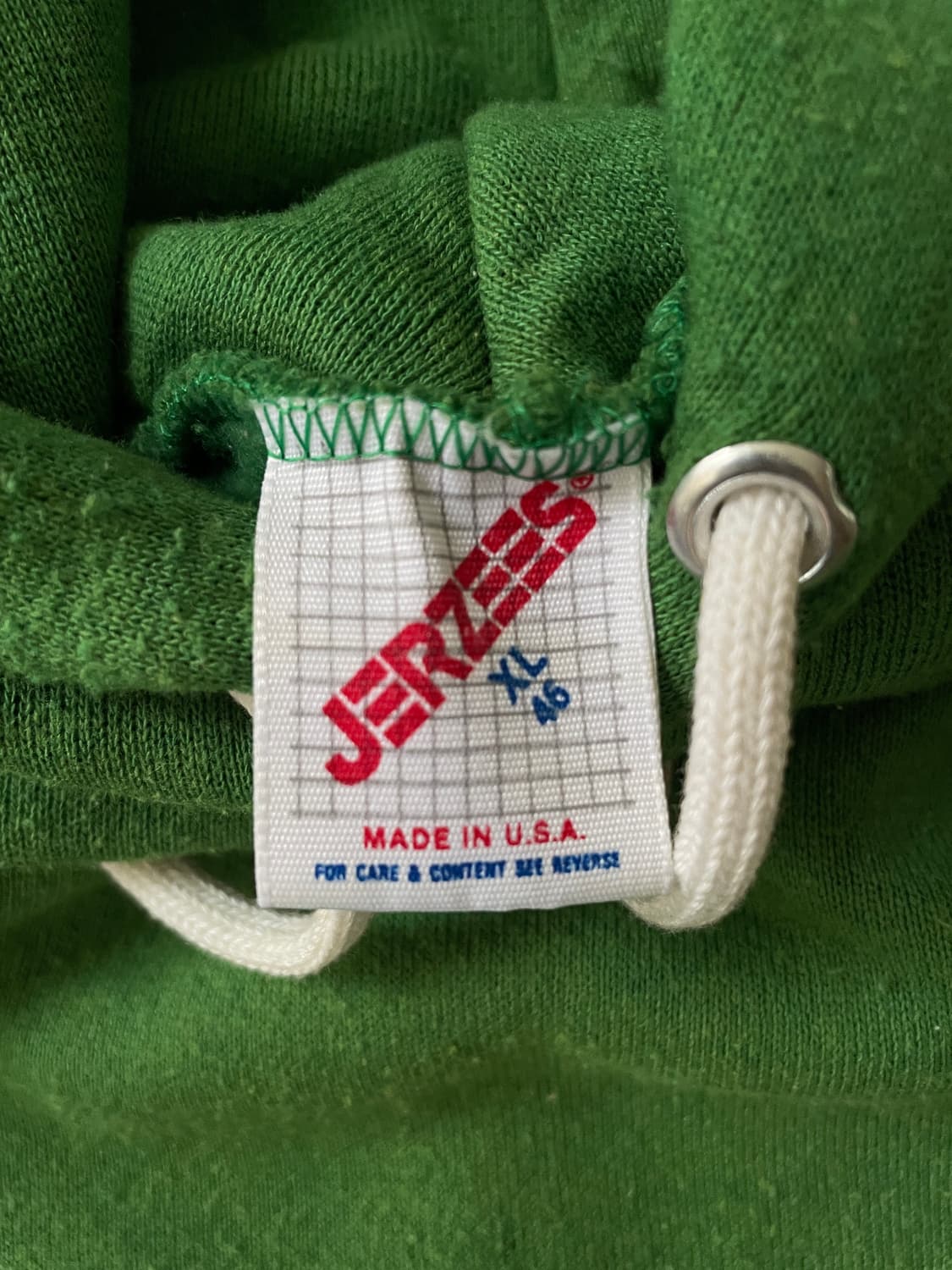 80s~ Mid 90s Jerzees Green 50/50 Hoodie 상품이미지5