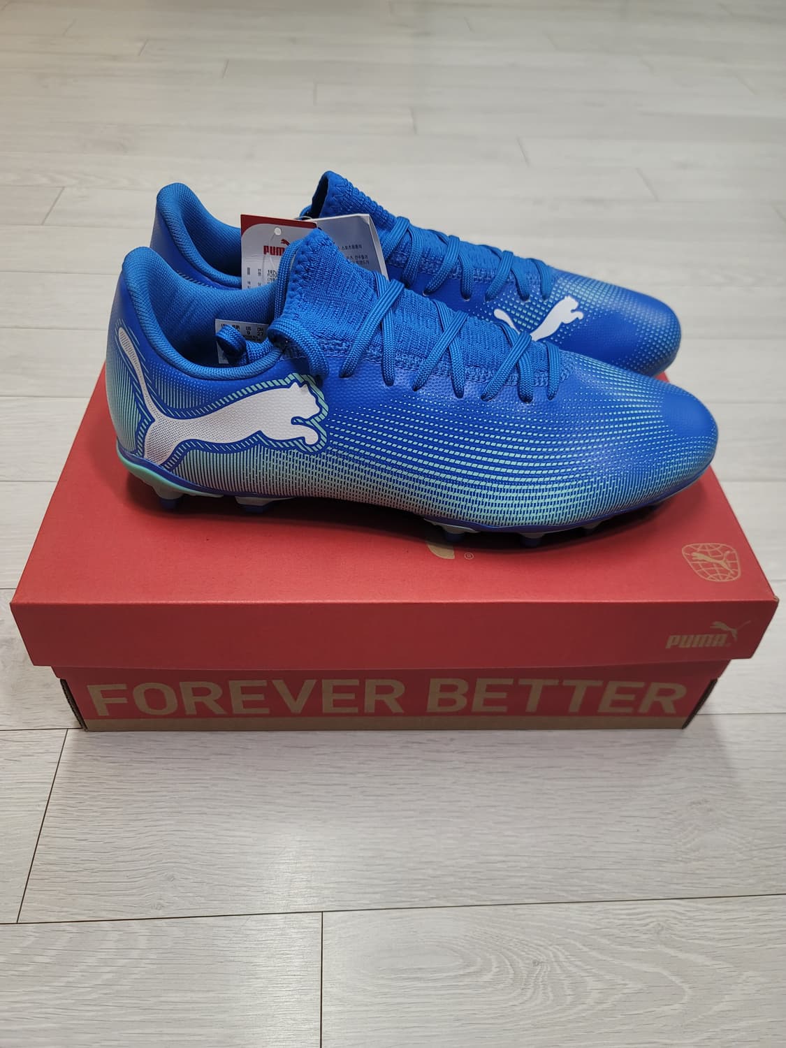 (270)푸마 축구화 퓨처 7 플레이 FG/AG[대전 직거래도 가능] 상품이미지6