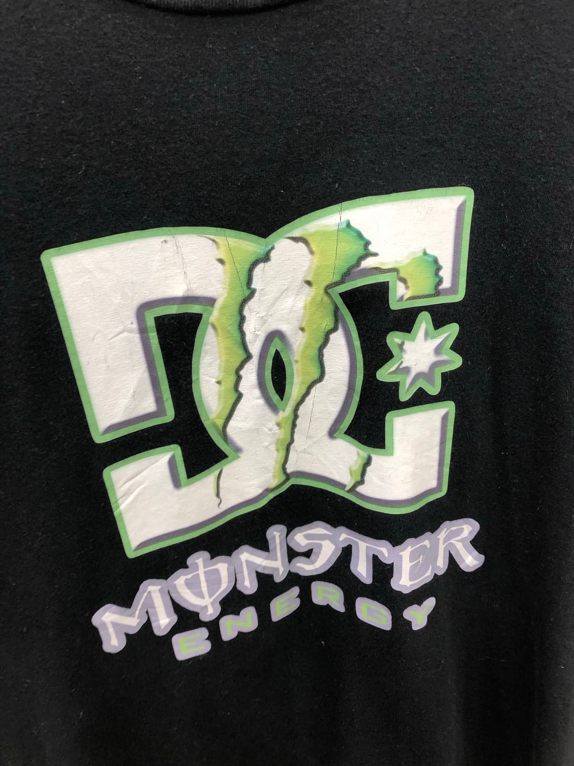 00s DC shoes x 몬스터 프로모션 티셔츠 상품이미지4