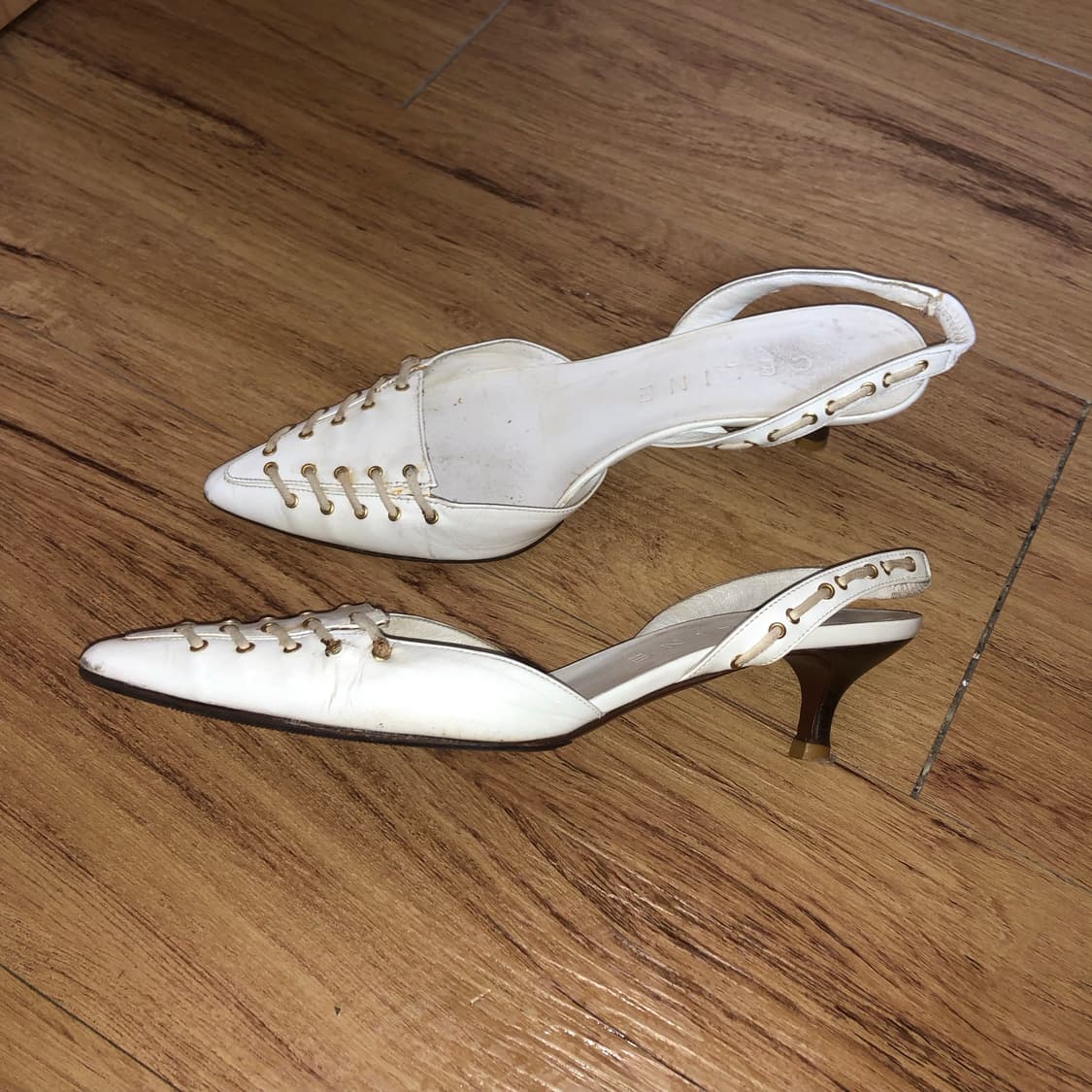 Celine white heels 📬  상품이미지3