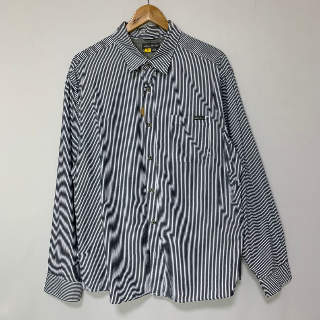 에디바우어 빈티지 스트라이프 셔츠 XL 남녀공용 상품이미지2