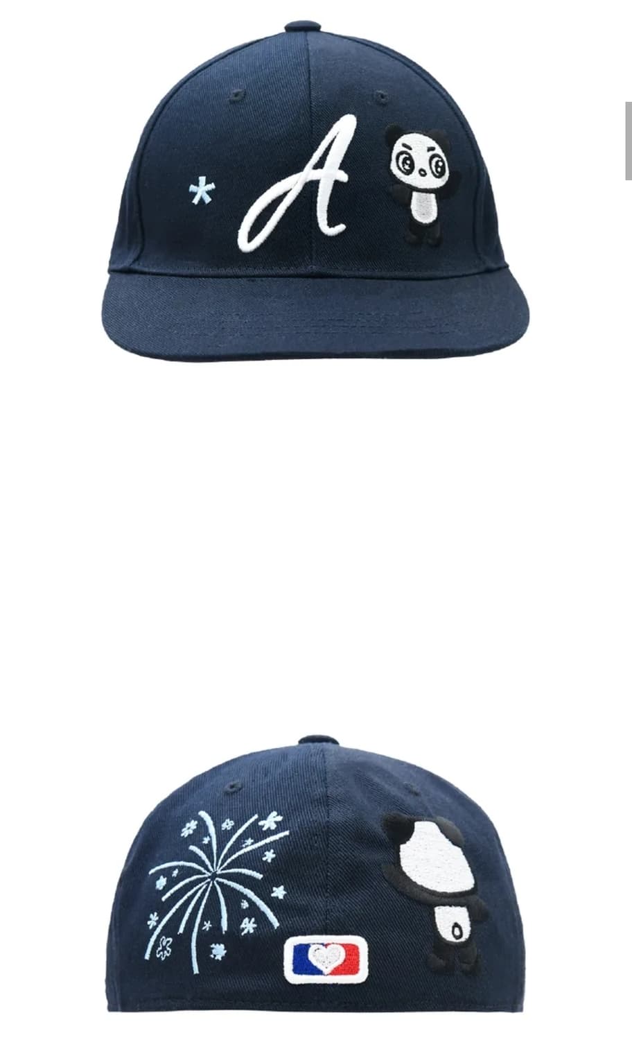 더뮤지엄비지터 판다 캡모자 네이비 새상품 상품이미지4