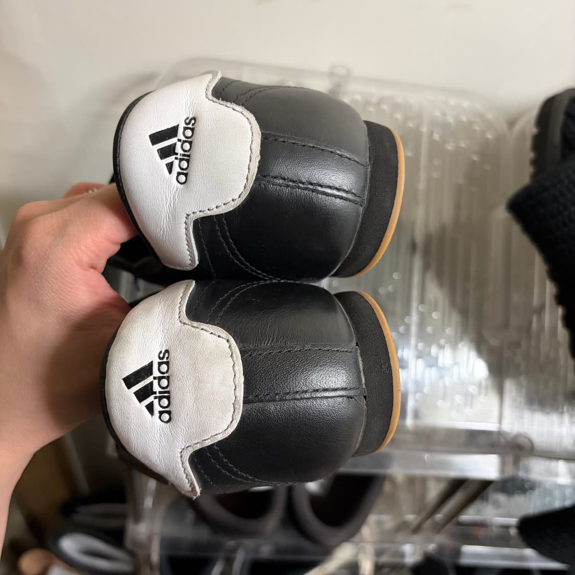 아디다스 태권도 코어 블랙 클라우드 화이트 상품이미지3