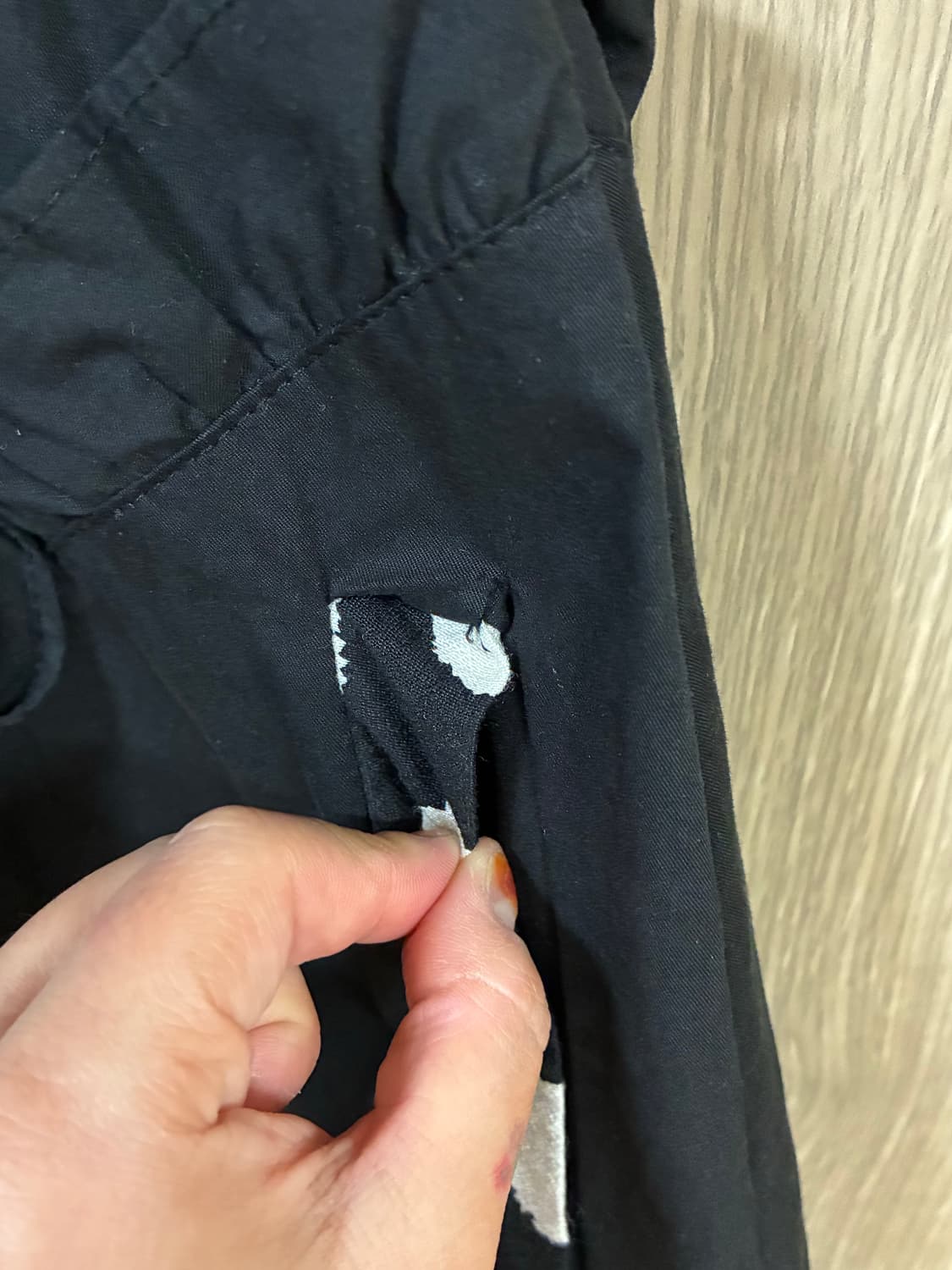 프릴 도트 밴딩 스커트 상품이미지4