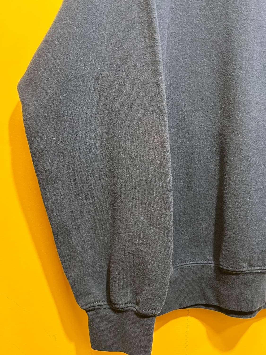 [M] 길단 헤비 블렌드 NAVY 빈티지 맨투맨 상품이미지4