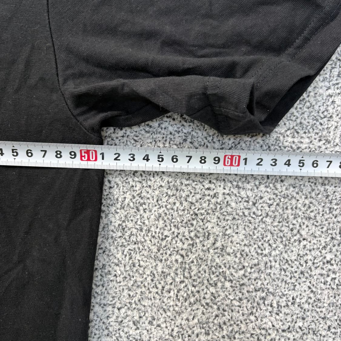 M 무신사스탠다드 반팔티 라운드 블랙 0311J 상품이미지5