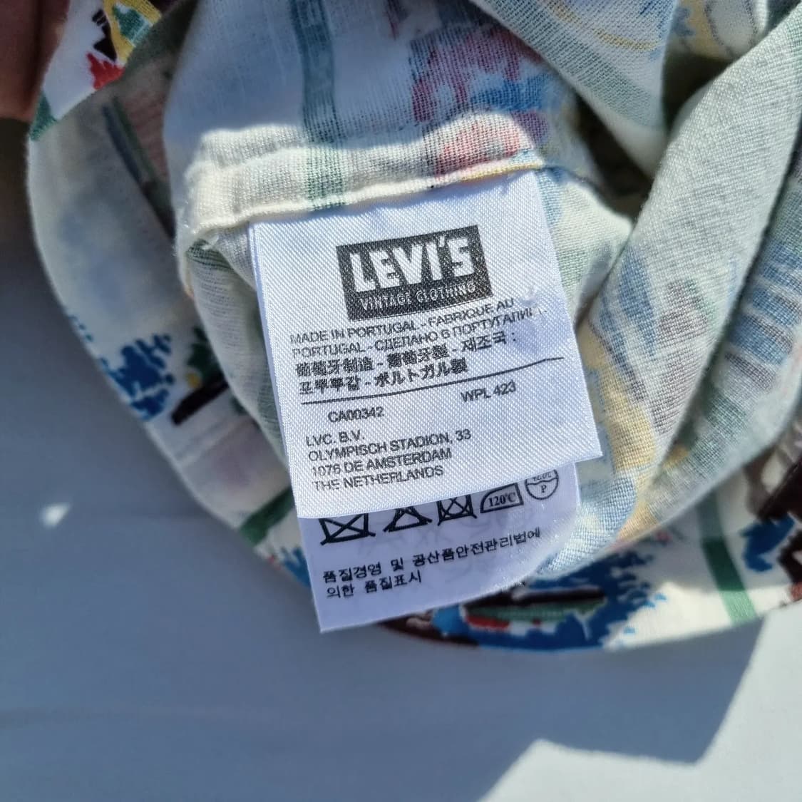 LVC 1939 Souvenir Shirt M, 110 sz 상품이미지6