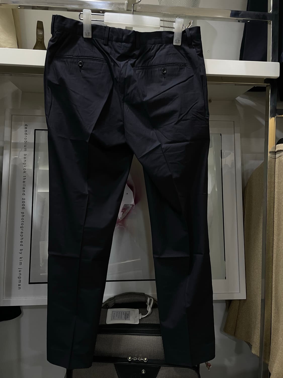 폴로랄프로렌(블랙라벨)/블랙 여름슬랙스 팬츠 상품이미지2