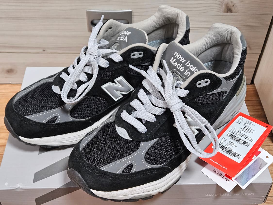 [280] 뉴발란스 993 블랙 그레이 상품이미지2