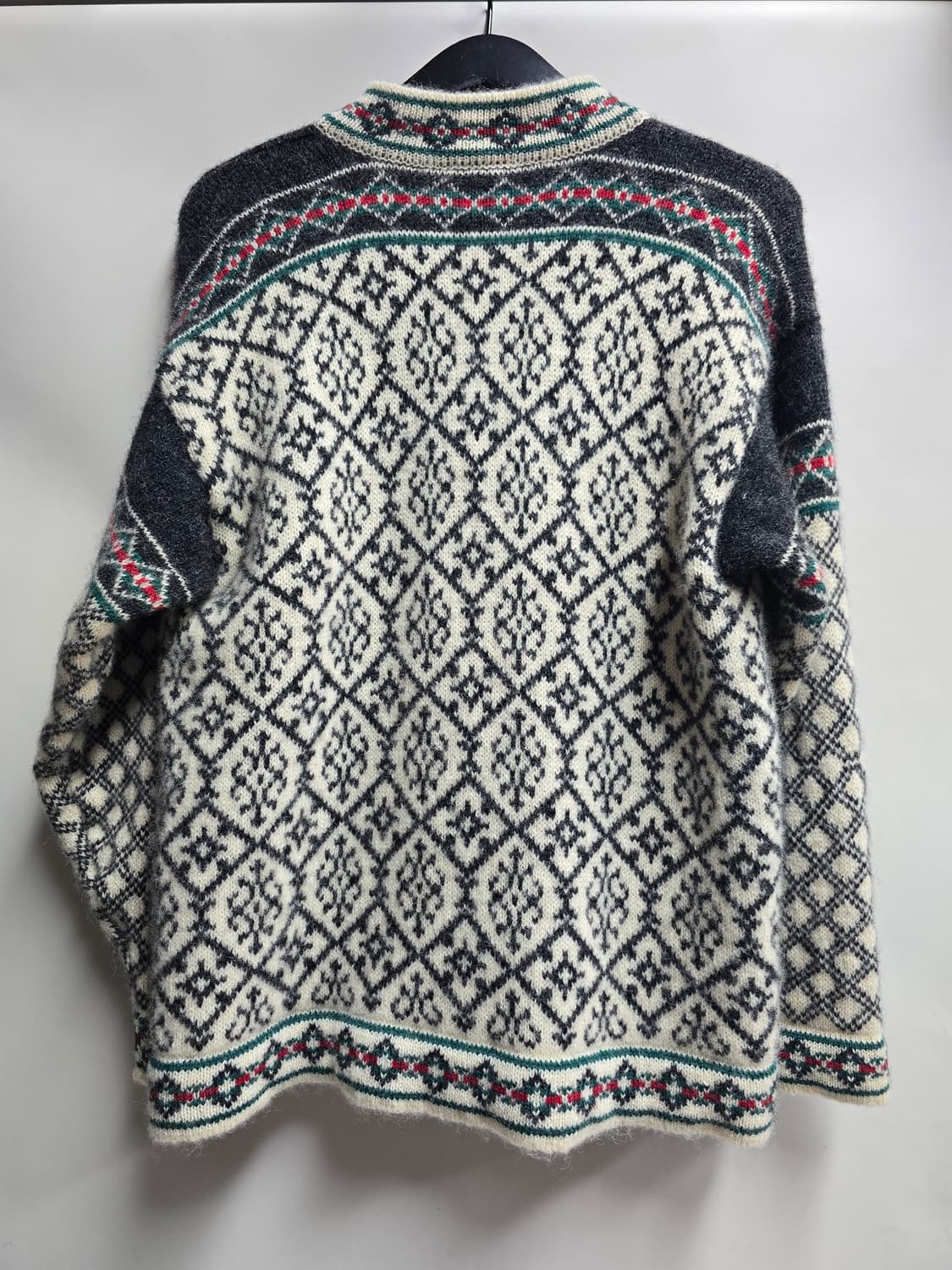 노르웨이 스예벨란드 노르딕 울 은장 가디건 상품이미지2