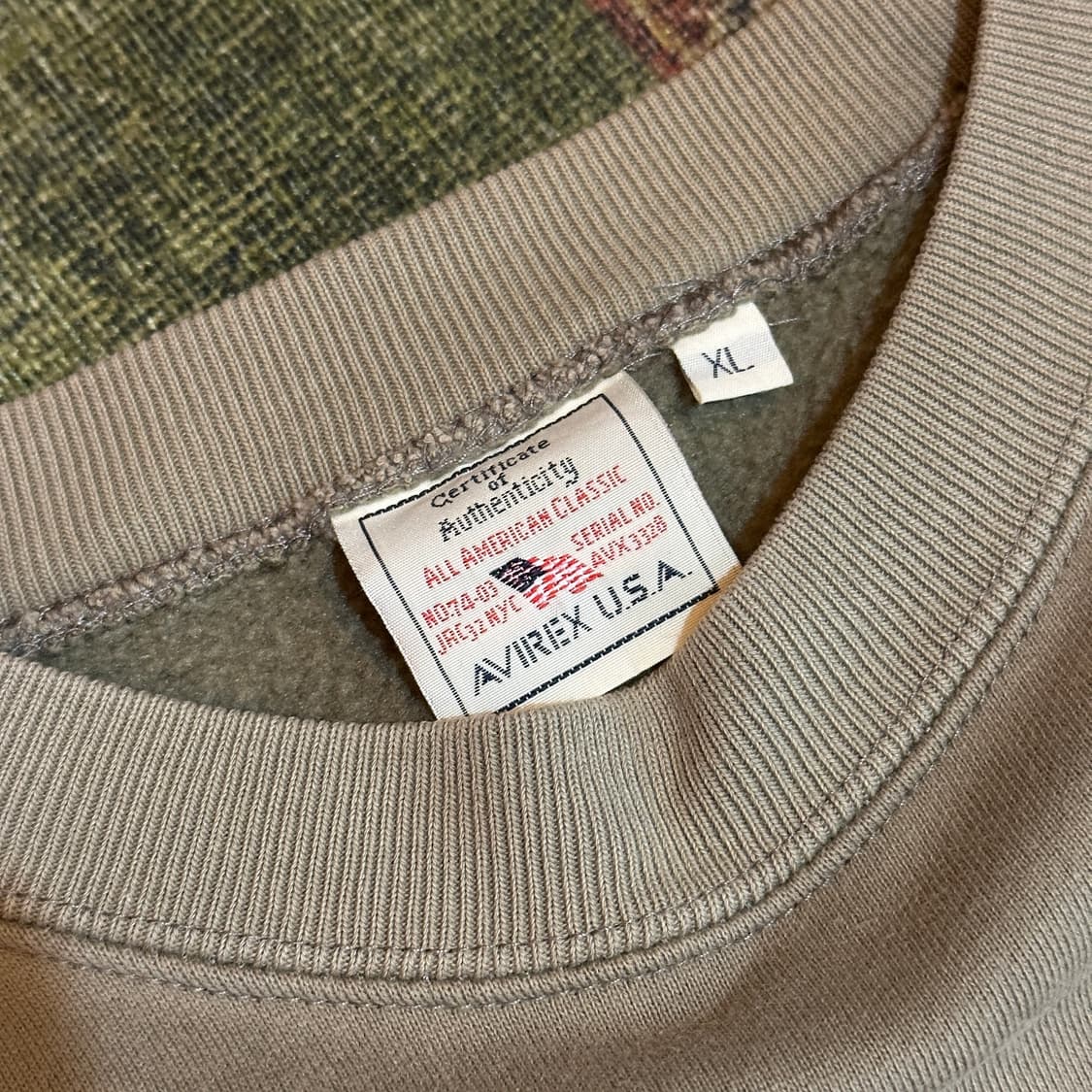 아비렉스 맨투맨 상품이미지3