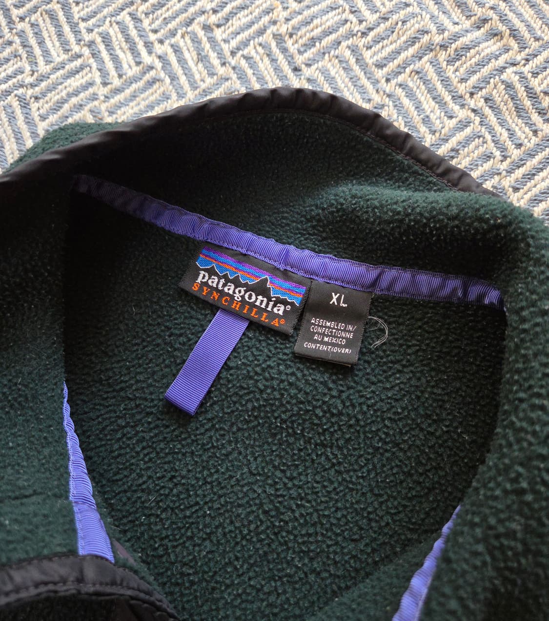 (XL)파타고니아 포레스트그린 신칠라 플리스 상품이미지4
