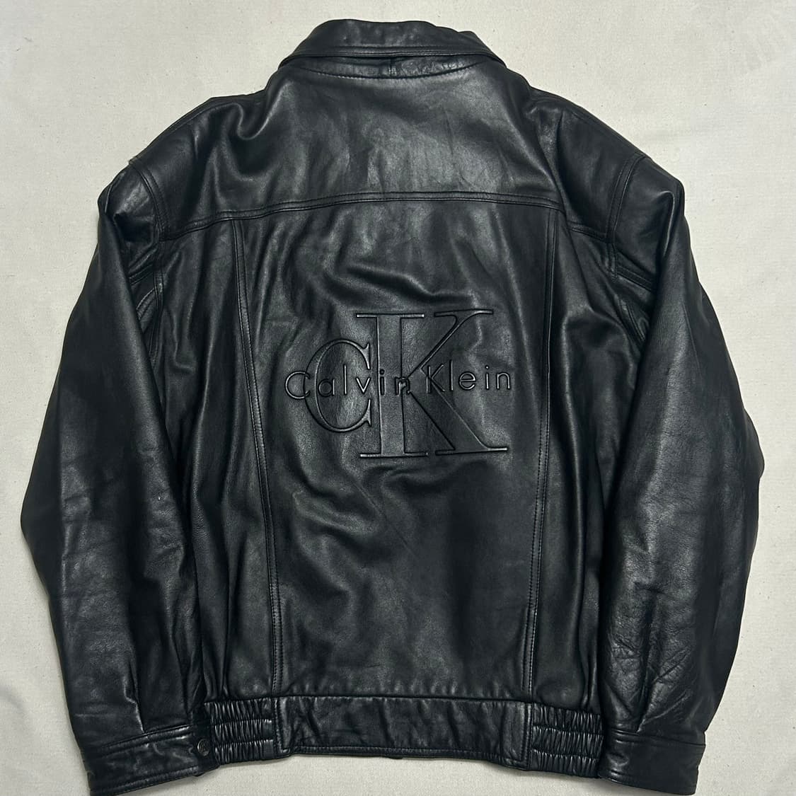 🫶🏻 켈빈 클라인 가죽 자켓 🫶🏻 상품이미지3