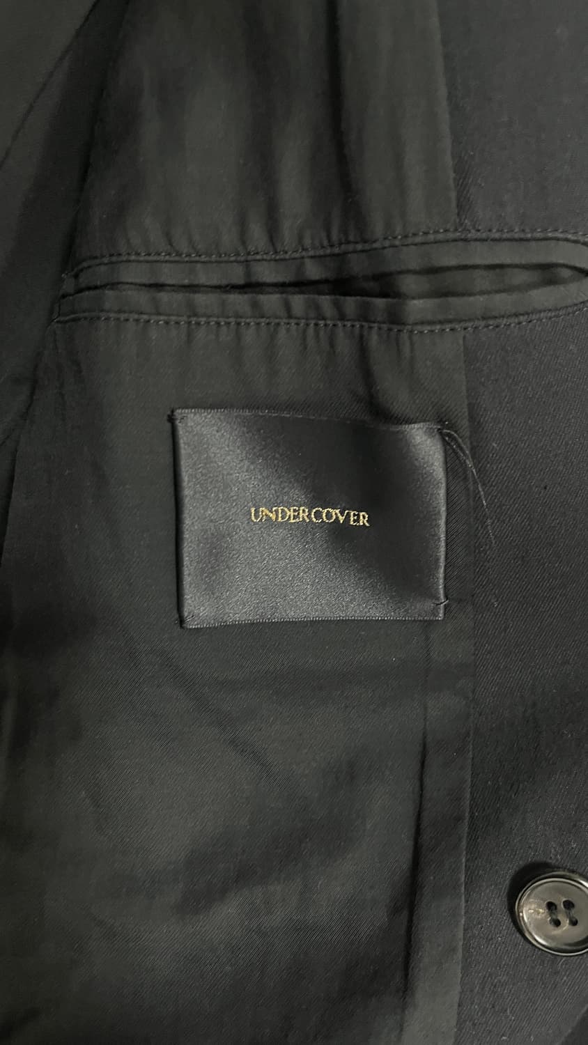 언더커버 17aw 니트도킹 블레이저 상품이미지2