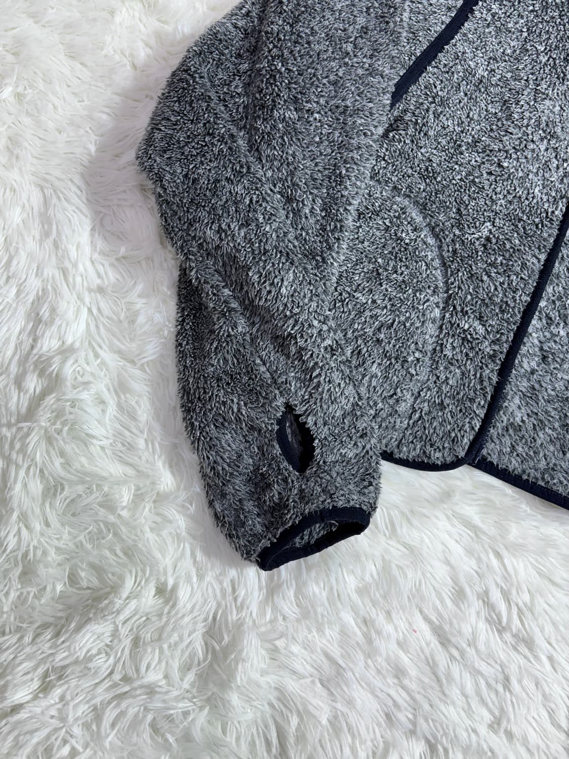 오픈와이와이 투웨이 오버핏 후리스 집업  상품이미지6