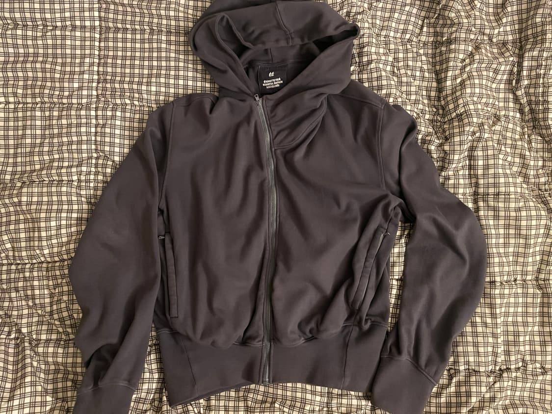 [XL] 누마레 EE 커브드 후드집업 차콜 상품이미지2