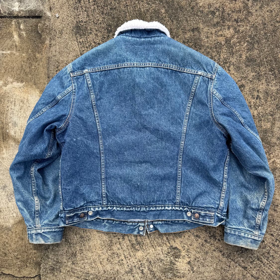 [XL] 80s Levis 리바이스 셰르파 데님 자켓 상품이미지2