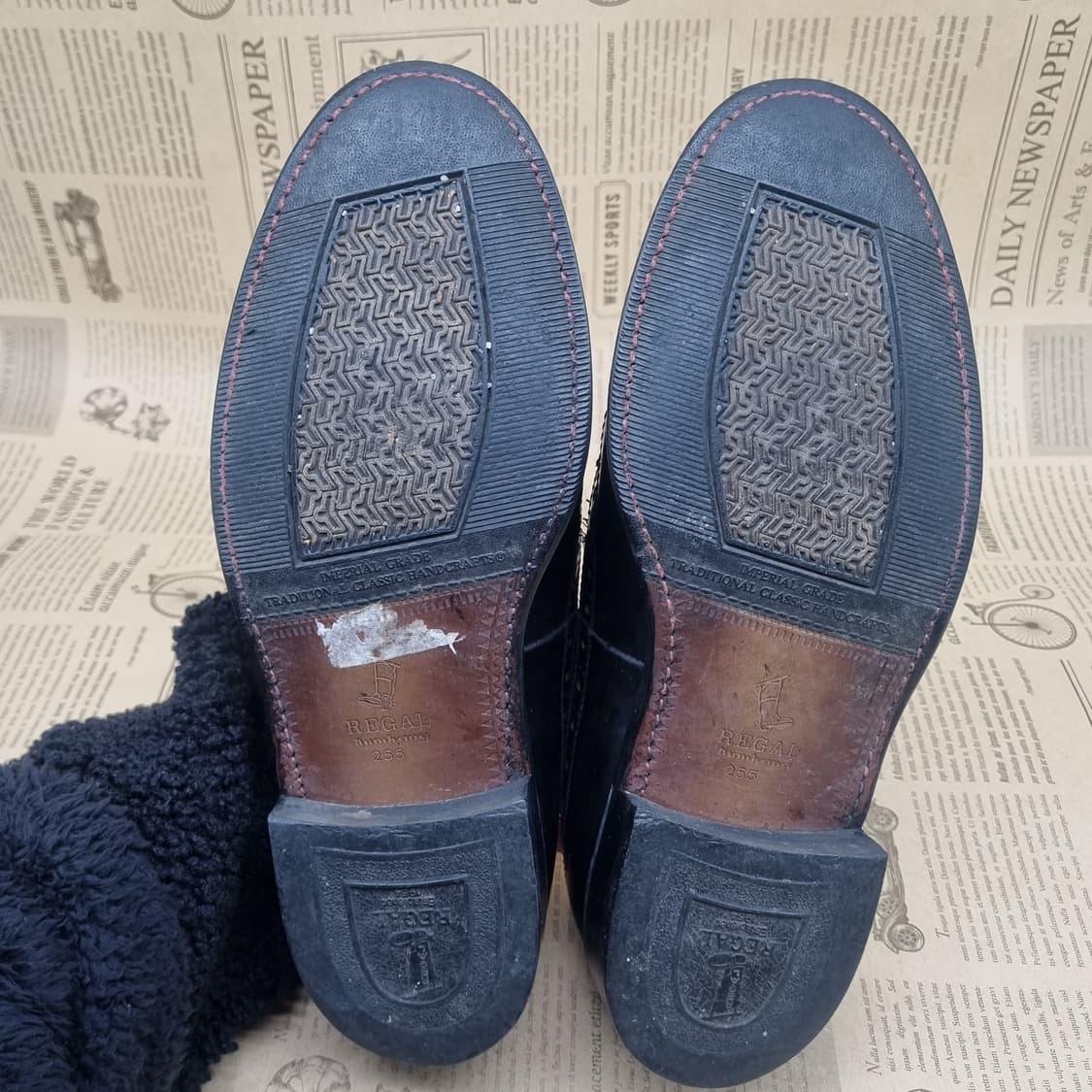 금강리갈 남성윙팁구두 285 상품이미지3