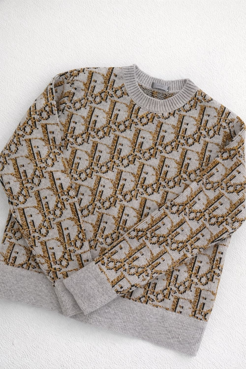 디올 오블리크 자카드 니트 L사이즈 정품 상품이미지3