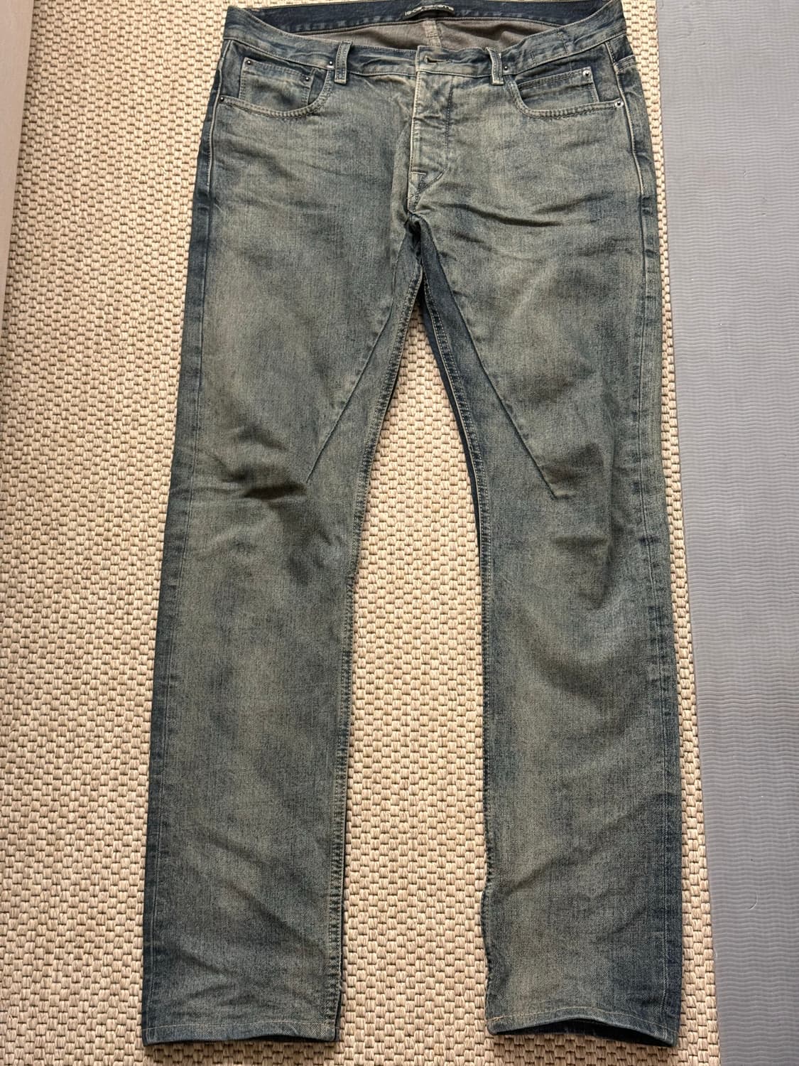 릭오웬스 다크쉐도우 15s/s디트로이트컷 허슬러블루 32 상품이미지1