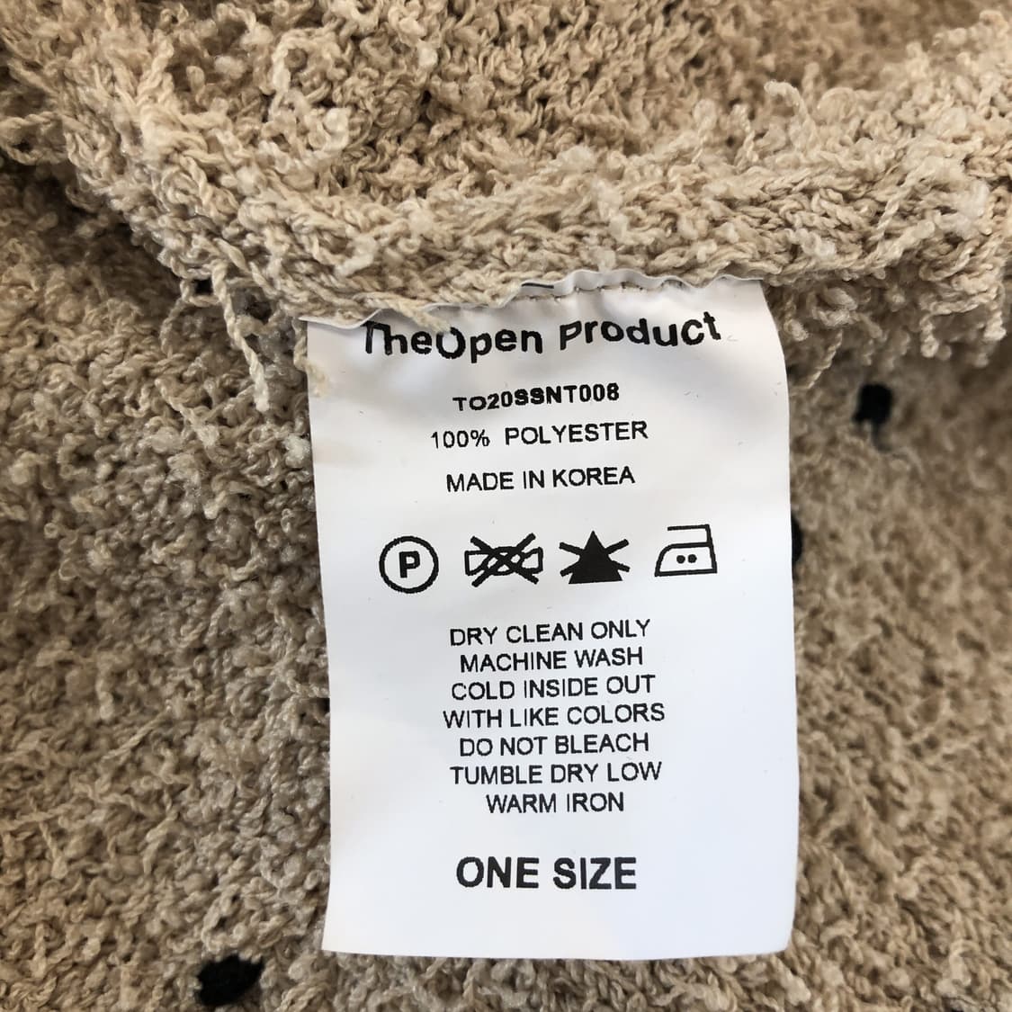 더 오픈프로덕트 스티치 가디건 FREE  상품이미지6