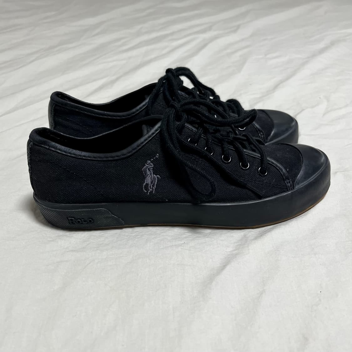 230_ 폴로 랄프로렌 러버솔 컨버스 블랙 상품이미지4