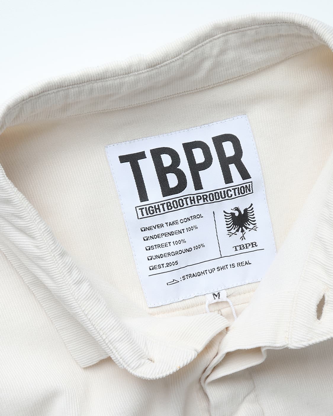 TIGHTBOOTH PRODUCTION Cord Big Shirt 상품이미지4