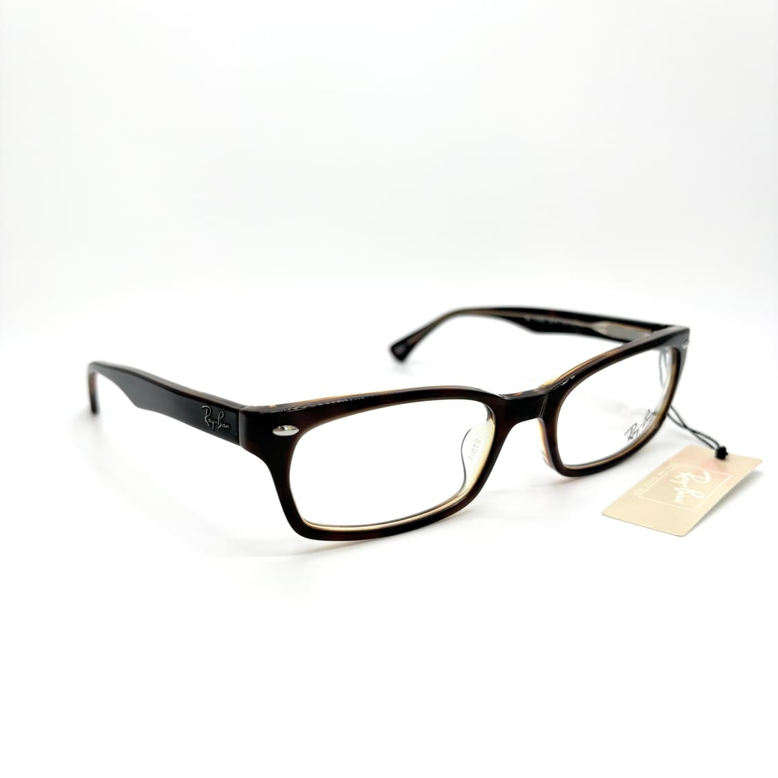 RAYBAN 레이밴 브라운 스퀘어 뿔테 상품이미지2