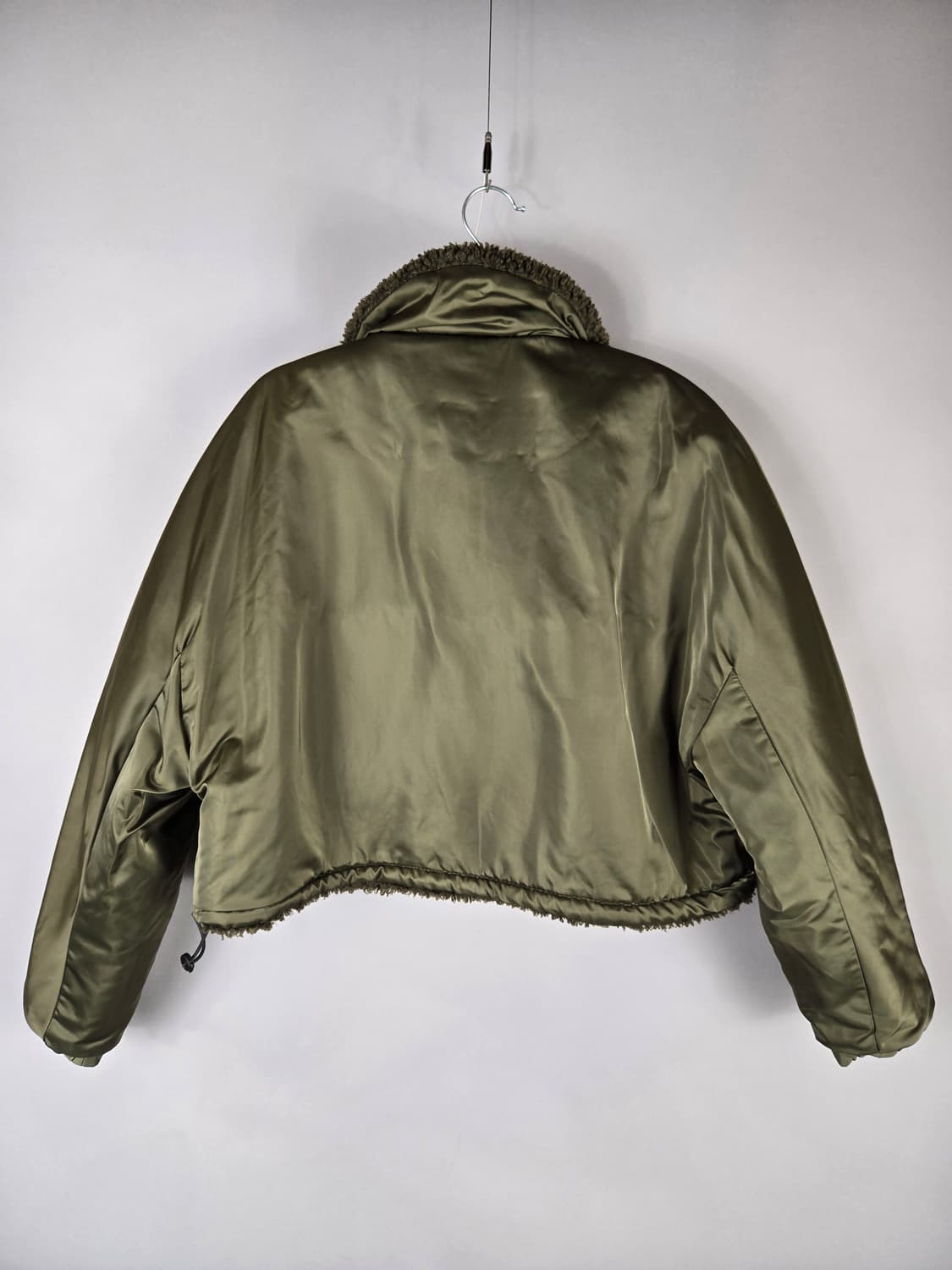 [무료배송]자라 S 여성 오버핏 양면 플리스 숏 자켓 상품이미지5