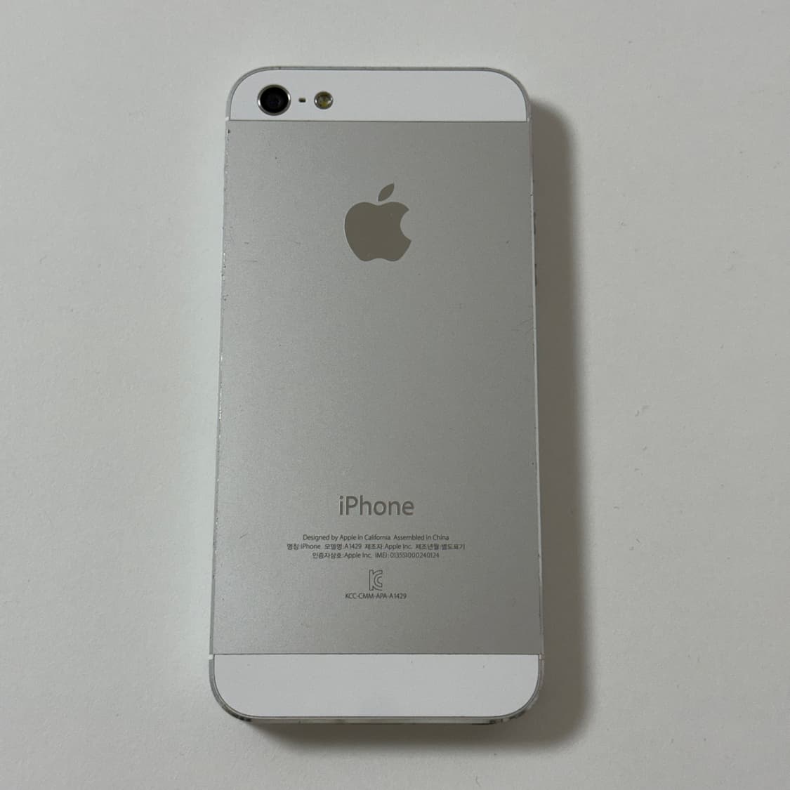 아이폰5 화이트 & 실버 16GB 상품이미지3