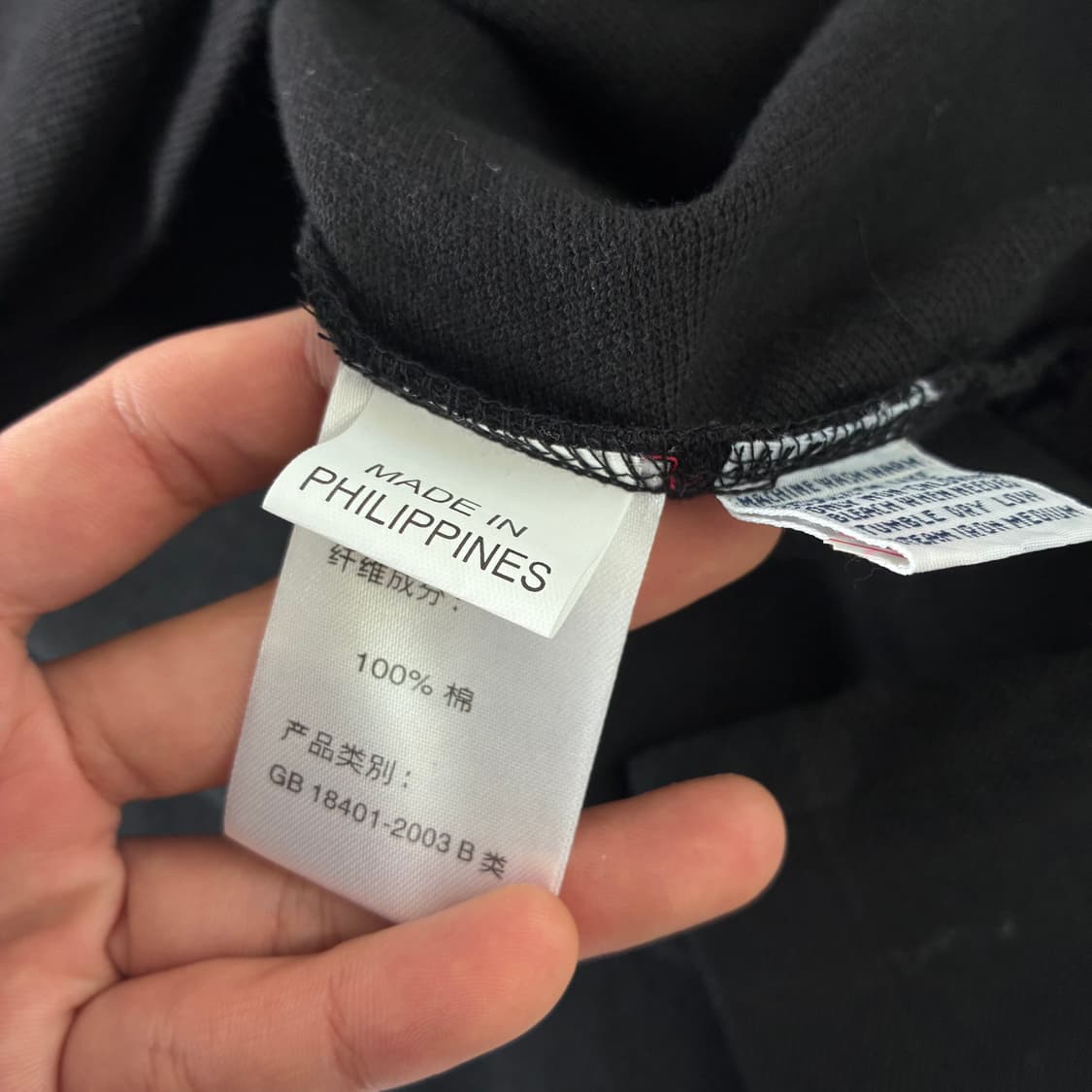 Polo  폴로 랄프로렌 자수 코튼 블랙 카라 티셔츠  상품이미지5