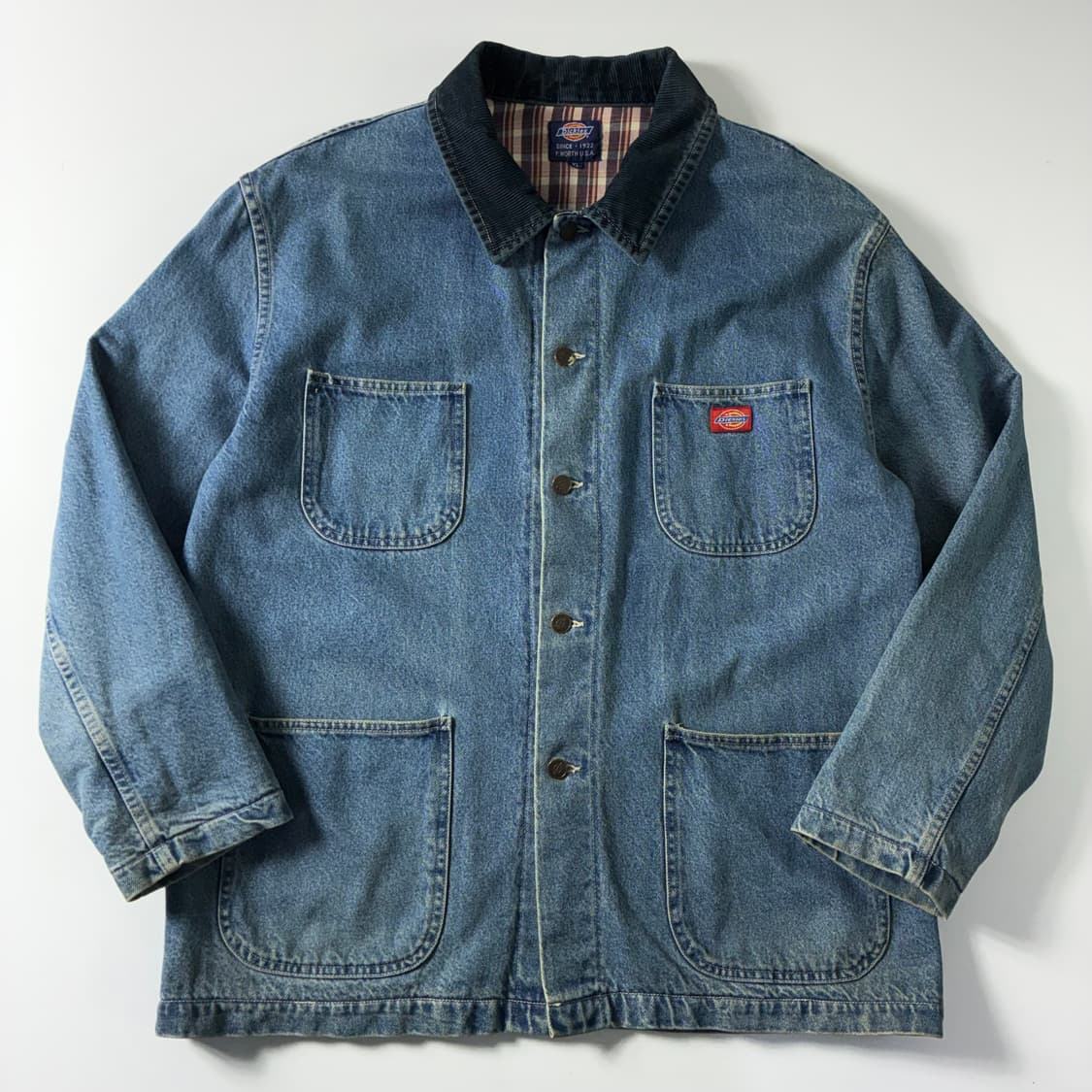 Dickies  디키즈 90,s 데님 초어 워크 자켓  상품이미지2