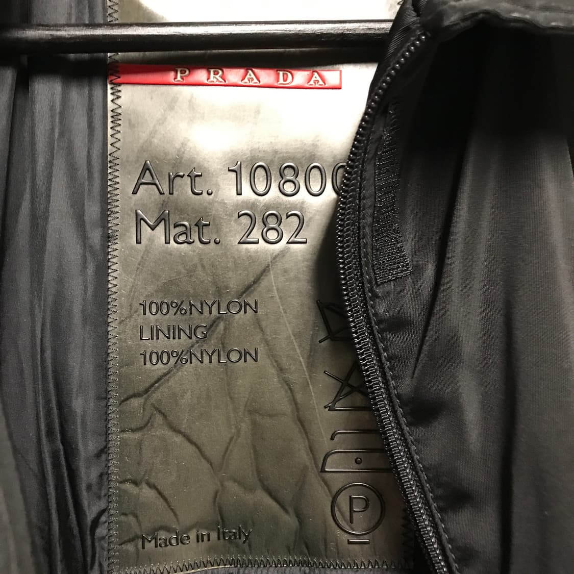 프라다 블랙 코트 38(W) 상품이미지5