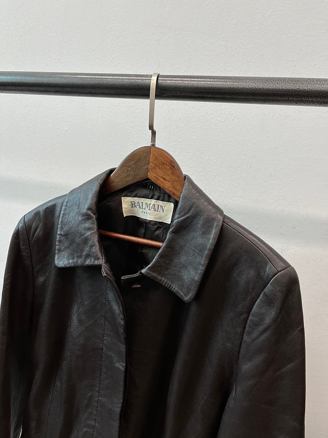 여) 발망 클래식 가죽자켓  상품이미지4