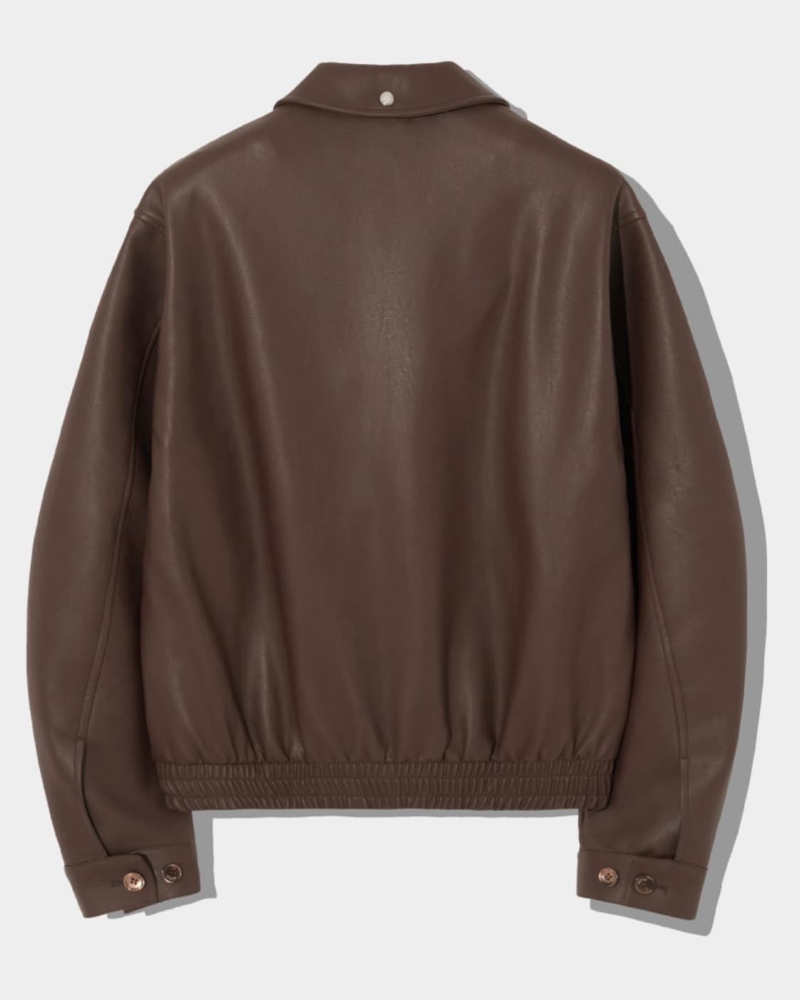 세터 레더 블루종 자켓 XL 브라운 상품이미지2