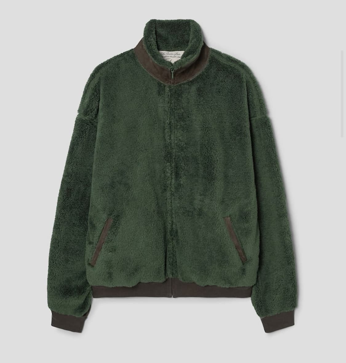 Remi Relief Shaggy Fleece Zipped Jkt 상품이미지1