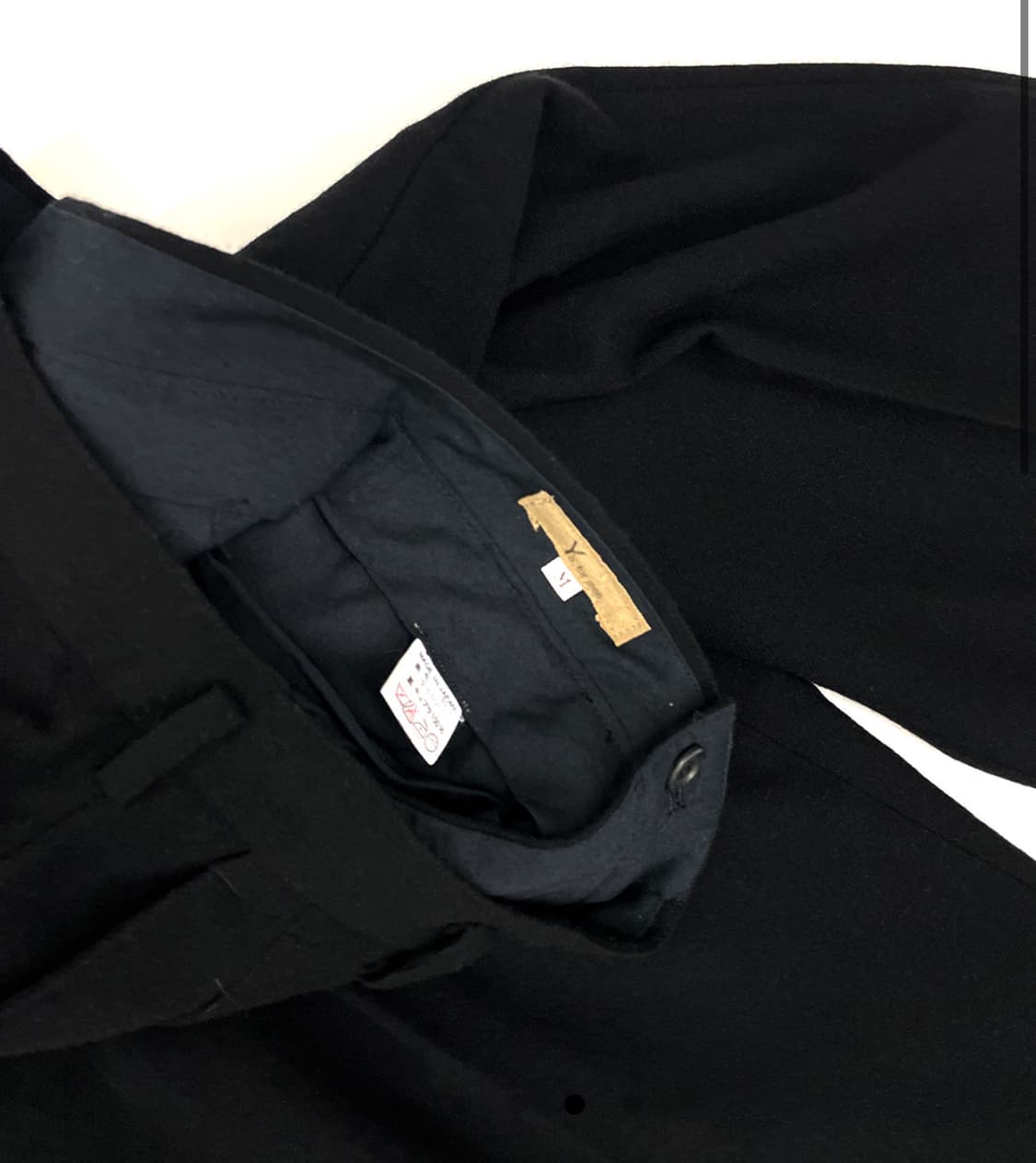 Y’s for men wool 2 tuck slacks 상품이미지2