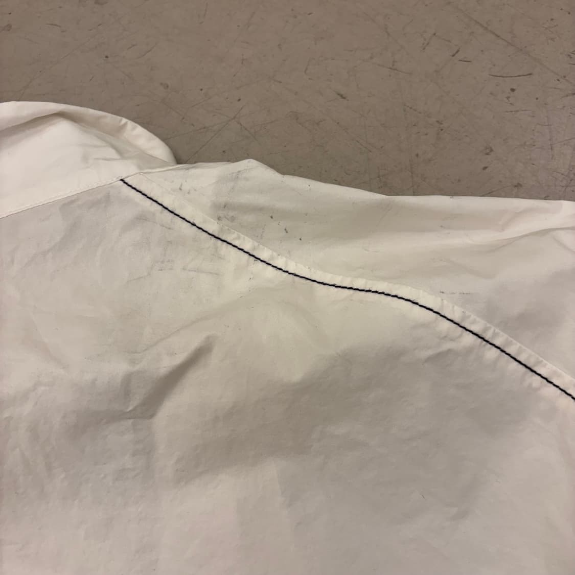 마뗑킴 빅로고 화이트 바람막이 상품이미지8