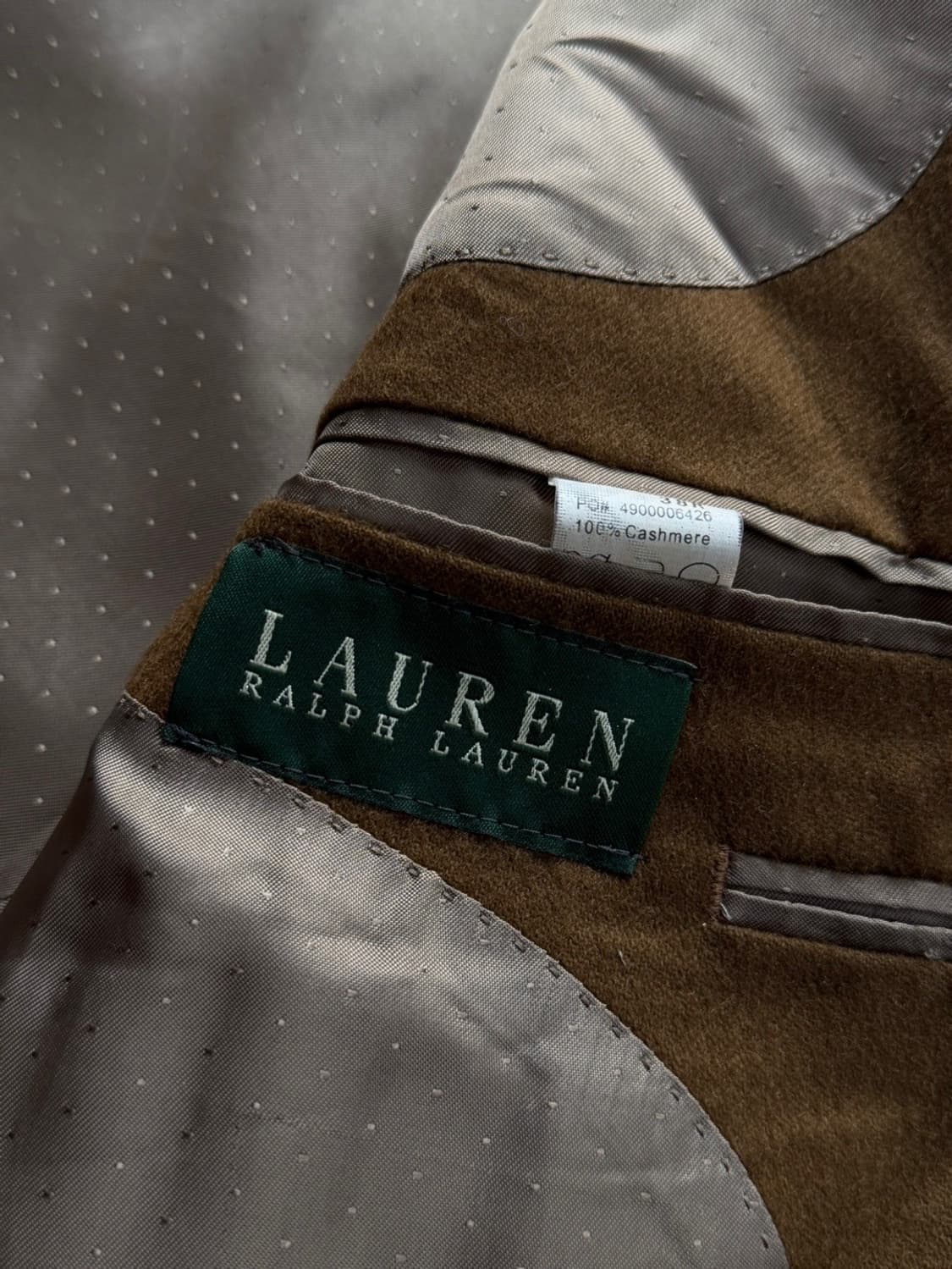 랄프로렌 캐시미어 플란넬 자켓 105 상품이미지8
