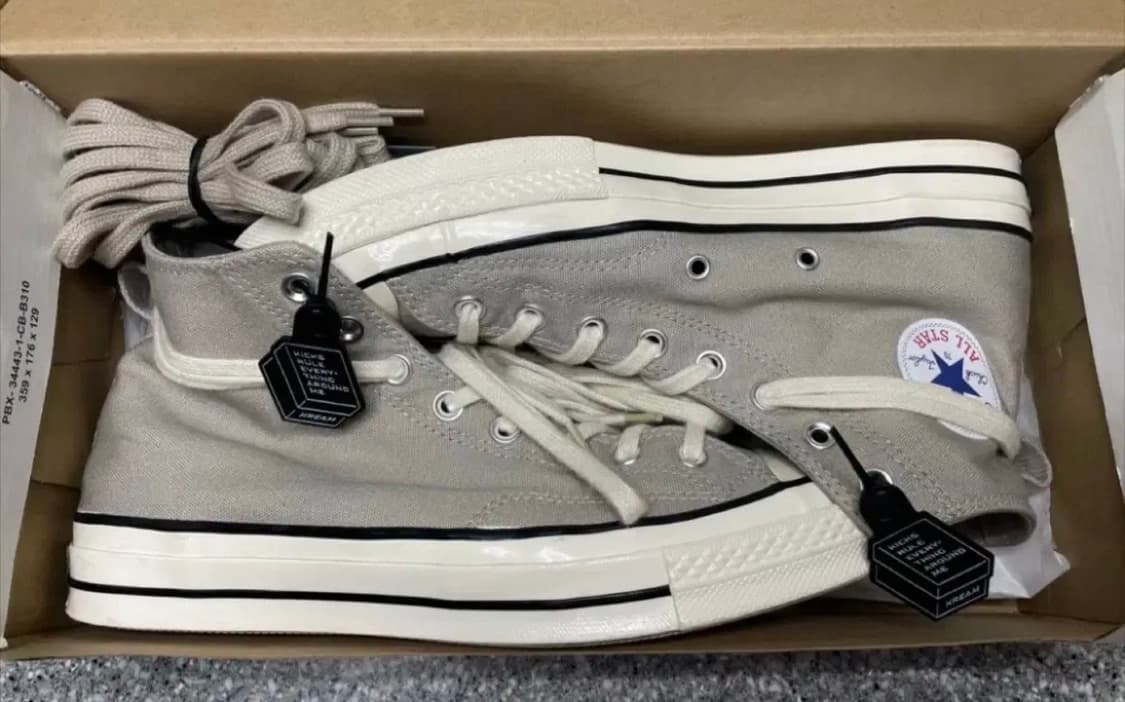 컨버스 X 피어 오브 갓 에센셜 척 70 하이 그레이 상품이미지8