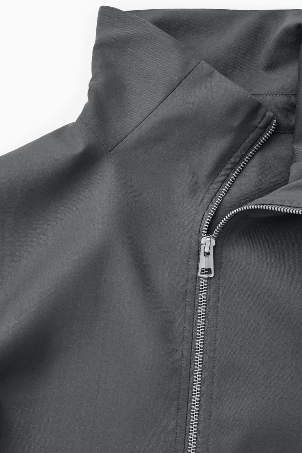 COS 라이트웨이트 울 자켓 그레이 M 상품이미지4