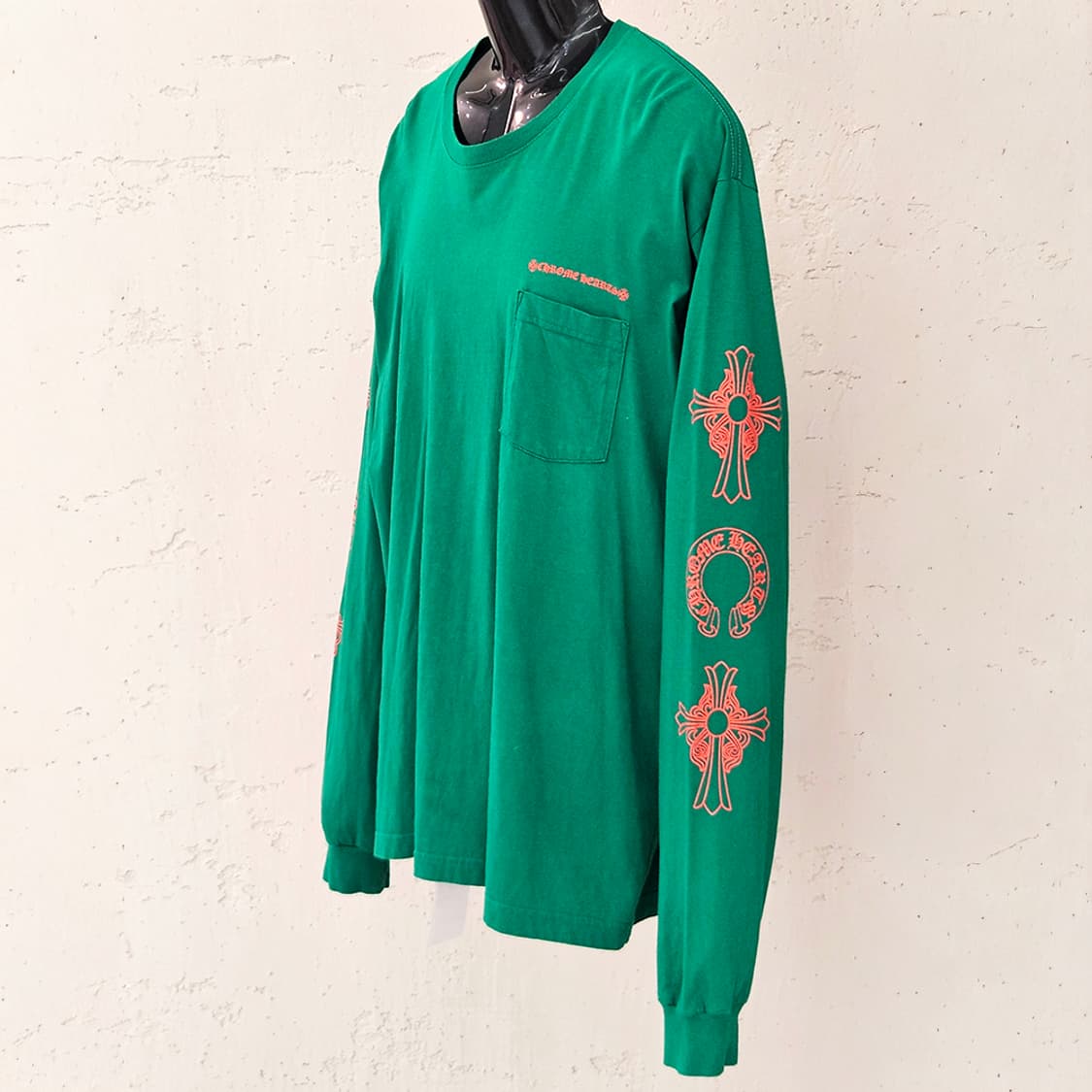 [XXL] 크롬하츠 말발굽 롱슬리브 그린 B1213C145 상품이미지3