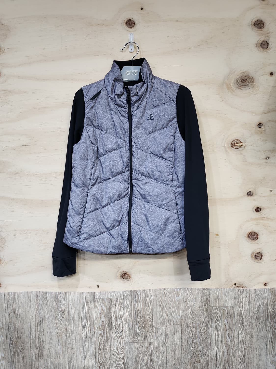 682) 르꼬끄 기모 구스 패딩 집업 상품이미지1