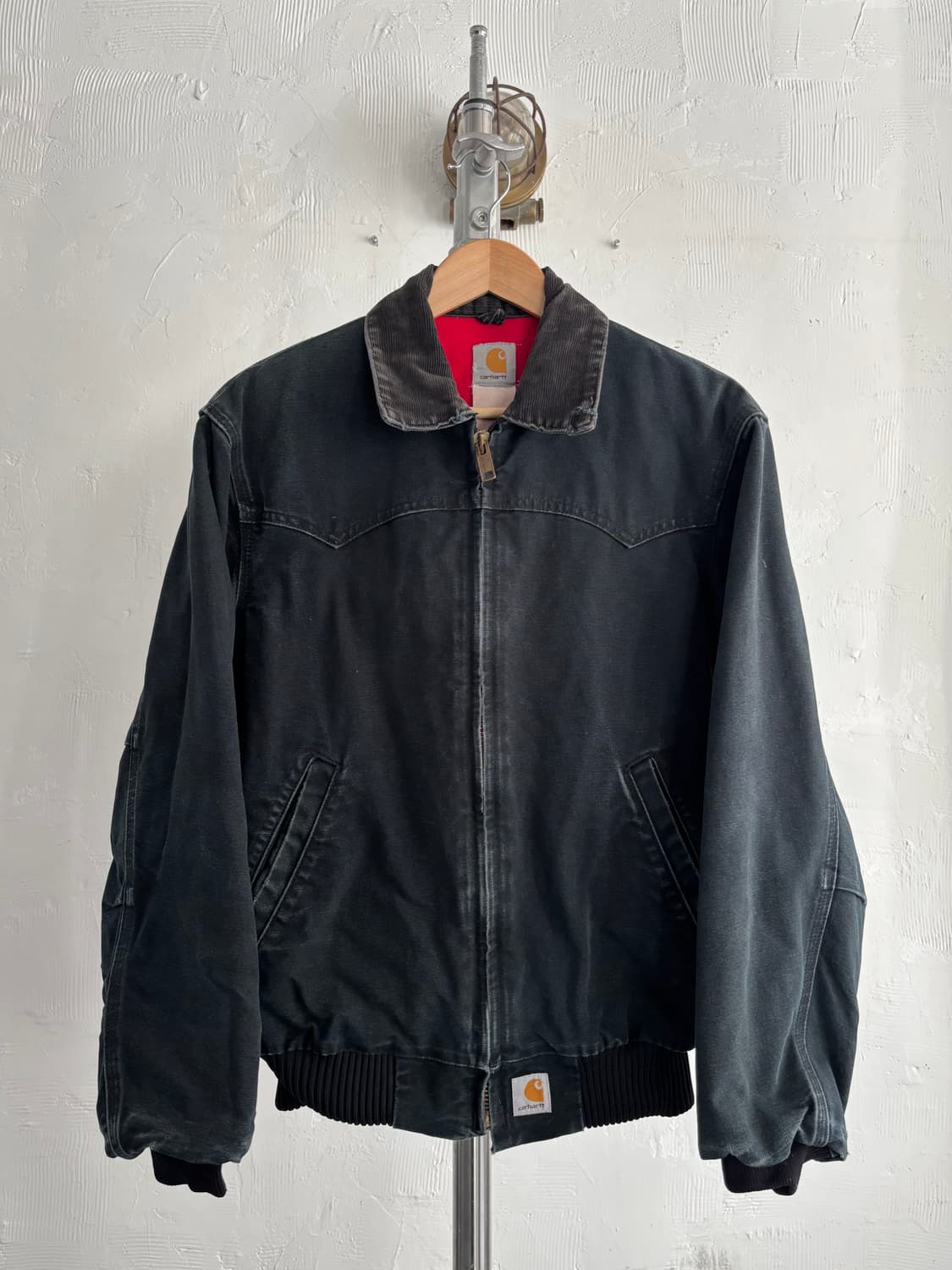 Carhartt 칼하트 90s 산타페 블랙 워크 자켓 상품이미지1