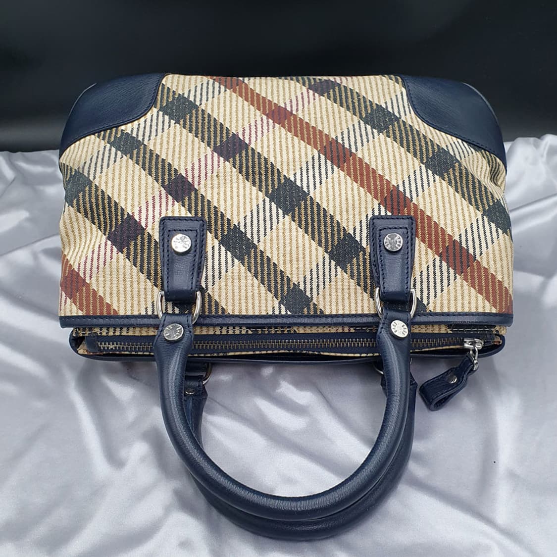 닥스 체크 토트백 중고 가방 은피아노 상품이미지5