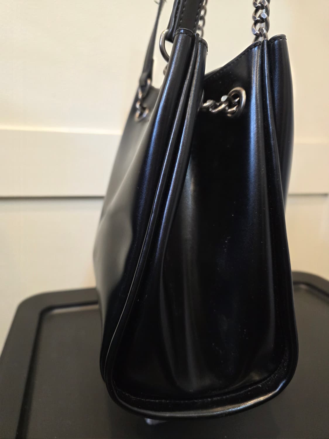 레더리 빈티지 체인 숄더백 상품이미지7